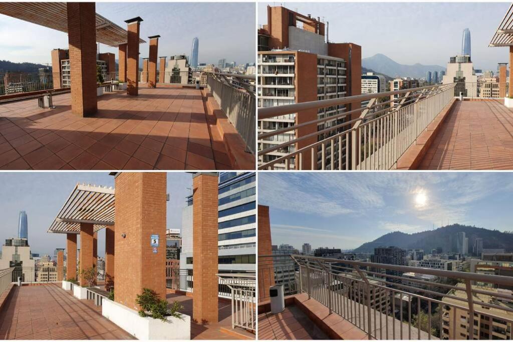Providencia A Pasos Del Metro Pedro De Valdivia Santiago Exterior foto